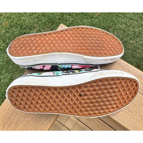 Thrashed Vans Era Low Top Sneakers HAWAIIAN FLORA 5000200 W 8 M 6.5 - Picture 8 of 15